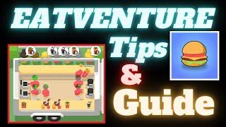 BE a CHEF in Eatventure idle simulator Game, beginner tips and tricks, guide, game review, gameplay