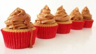 Caramel Cupcakes Recipe HOW TO COOK THAT salted caramel frosting Ann Reardon