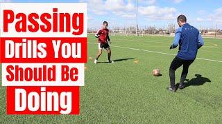 Passing Drills You Should Be Doing - Soccer Passing Drills to Improve First Touch & Passing Skills