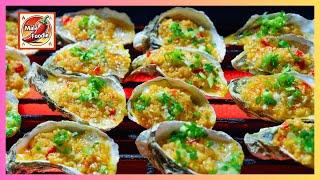 Street steak,crispy on the outside, tender on the inside; grilled oysters with tender and juicy meat