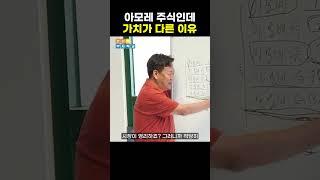 아모레 우? G? G3? 뭐가 다른걸까? | 종목추천 아닙니다. 학습을 위한 예시입니다.