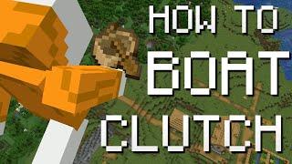 How to MLG Boat Clutch in Minecraft