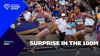 Patrizia van der Weken springs a surprise in Paris 100m - Wanda Diamond League 2024