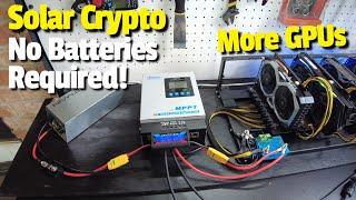 UPDATE Solar Crypto Mining w/AC Fallback No Batteries