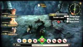 Xenoblade Chronicles PAL EXP Scam for Levels 82~90 in Tephra Cave Tutorial