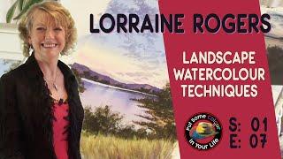 Landscape Watercolour Techniques with Lorraine Rogers - Flashback | Colour In Your Life