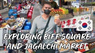 EXPLORING BUSAN SOUTH KOREA: BIFF SQUARE AND JAGALCHI MARKET | Justin Maulion