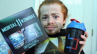 I TRY MORTAL KOMBAT'S GFUEL FLAVOR + Puppy Update!