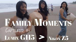 Family Moments | Lumix GH5 vs Nikon Z5 - Full HD Comparison in 2025