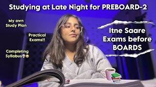 Studying Late Night for Preboards Prep ~ My Own Study Plan for PREBOARDS, Completing Syllabus