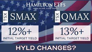 NEW High Yield Covered Call ETFs: QMAX (13%+ Yield) & SMAX (12%+ Yield) HYLD Changes COMING?