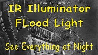 IR Infrared Illuminator Security Camera Flood Light