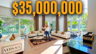 Inside $35,000,000 Emirates Hills Villa with full Golf Course Views!