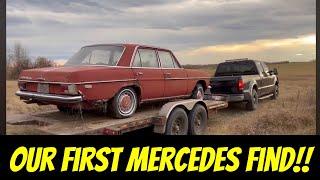 SAVING A 1970 MERCEDES 220 DIESEL!