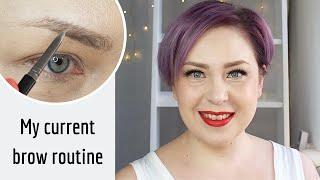 Eyebrow routine | pencil and pomade