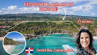 11 Acres of Oceanfront Land For Sale in Cabrera, Dominican Republic - Exclusive to RealtorDR