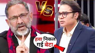 Rajkumar Bhati Destroys Amish Devgan | Rajkumar Bhati Debate Godi Media | Mulk Gyan