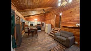 Montana mountain Cabin for sale - interior view of cabin