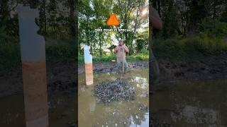 THE REDNECK CRAWFISH DRAIN #louisiana #farming #diy