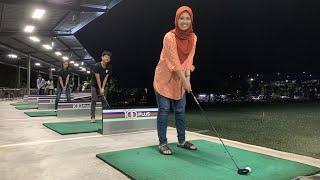 X Park Sendayan Golf Driving Range jam 11 pm