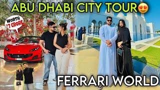 Abu Dhabi CITY TOUR* FERRARI WORLD* WORTH ₹7 Crore | Angel’s Shivam DUBAI