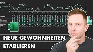 So ERSTELLST du einen interakativen GEWOHNHEITEN-TRACKER in Excel