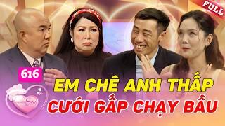 Cô gái 1m74 chê anh kiến trúc sư "lùn", cưới gấp vì "ăn cơm trước kẻng" | Vợ Chồng Son #616 (Phần 2)