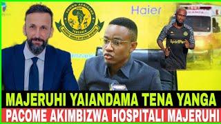 Breaking News:TAARIFA MBAYA ZA MAJERUHI ZAIKUMBA YANGA MAZOEZINI ||PACOME HATIANI KUWAKOSA AL HILAL!