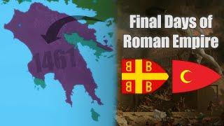 FINAL DAYS OF ROMAN EMPIRE: 1458-1461