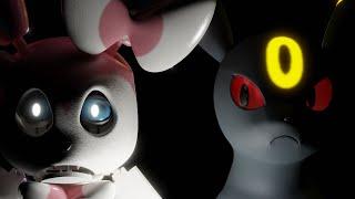 One night with Sylveon _ Halloween Pokémon 3D animation