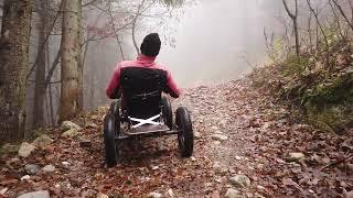 Handquad Manul 4x4 #handquad #handbike #rehahandbike #offroadhandbike