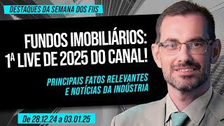 1ª Live do ano! FUNDOS IMOBILIÁRIOS com Prof. Baroni