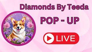 Diamonds By Teeda Pop-Up LIVE - Diamond Painting - Squirrel Thoughts