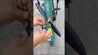 Testing 2Wings Propeller on High-Speed BLDC Motor - Shock Results! • DC Motor | #shorts #dcmotor