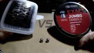 FX SMOOTH TWIST VS JSB EXACT (PELLET TEST)