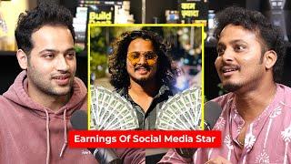 How Much Money Does A  Content Creator Make? @just_neel_things  | Raj Shamani Clips