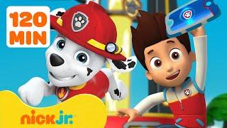 PAW Patrol Best Technology Rescues & Adventures! w/ Marshall & Ryder  2 Hours | Nick Jr.