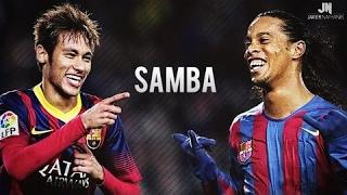 Neymar Jr & Ronaldinho ● SAMBA SKILLS ● Barcelona HD - Soccerhihi 100