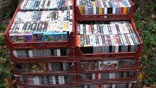900 Vhs Video Ex Rental Big Box Joblot Delivery Update