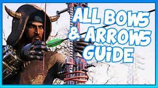 How to get BOW, COMPOUND BOW, and CROSSBOW PLANS and MOD PLANS in FALLOUT 76 + Best Type of Arrow