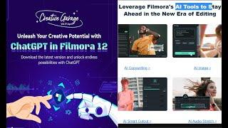 Filmora 12 New Updates|| Chat GPT Now in Filmora 12