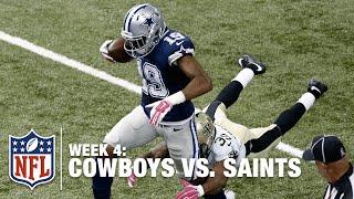Cowboys WR Brice Butler Goes Deep for a Nice 67-Yard Grab | Cowboys vs. Saints | NFL