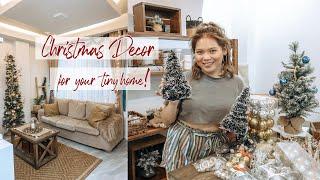 Christmas Decoration on a budget! - For small homes!