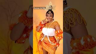 Beautiful Actress Ini Edo in a traditional African attire #shortvideo #africa