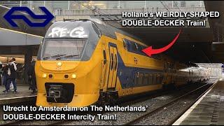 The Netherlands’ WEIRDLY-SHAPED Double-Decker Intercity Train, The NS VIRM!