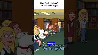 The dark side of author readings #shorts #familyguyfunnymoments