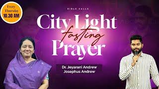  CITY LIGHT PRAYER | 31.10.2024 | Dr. JEYARANI ANDREW | JOSEPHUS ANDREW