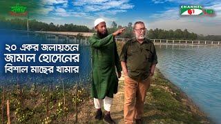 ২০ একর জলায়তনে জামাল হোসেনের বিশাল মাছের খামার | Shykh Seraj | Channel i |