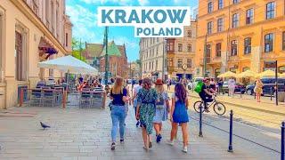 Krakow, Poland  - Summer  Walking Tour 4K-HDR  (▶126 min)