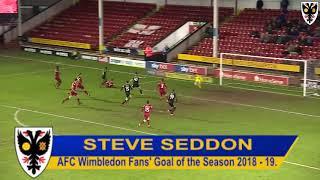 Seddon's goal at Walsall tops our fans' poll